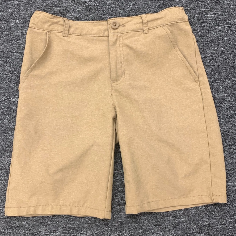 Cat & Jack Boys Dry Fit Tan Shorts
